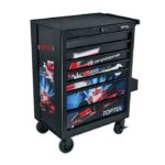 جعبه ابزار 7 کشو چرخ دار ذغالی بدون ابزار تاپ تول مدل TCAQ0707 - Image 5