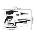 دستگاه سنباده زن بوش مدل GEX 125-1 AE - Image 4