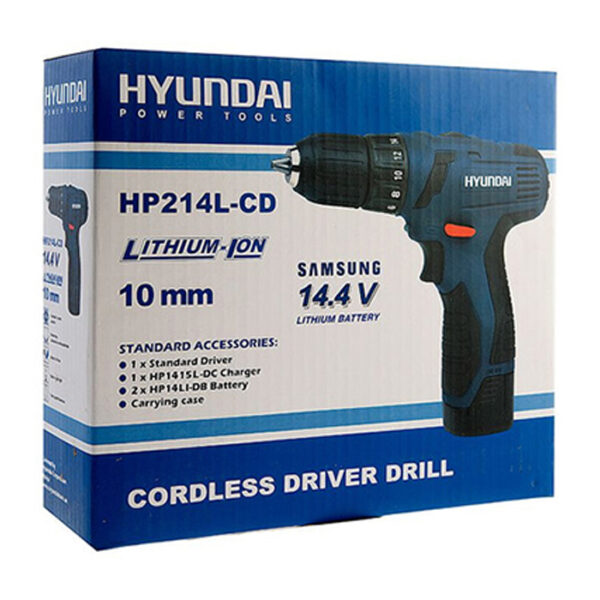 دریل شارژی هیوندای مدل HP214L-CD - Image 11