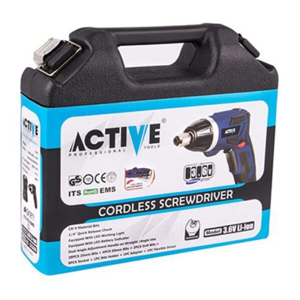 پیچ گوشتی شارژی تاشو اکتیو مدل AC-2436B - Image 10