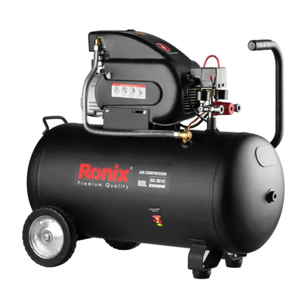 کمپرسور باد 80 لیتری رونیکس مدل RC 8010 - Image 3