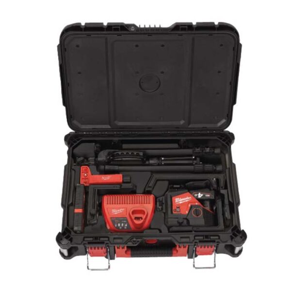 کیت تراز لیزری 360 درجه نورسبز میلواکی مدل M123PLKIT 401P - Image 4