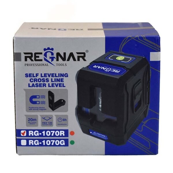 تراز لیزری دو خط نور سبز رگنار مدل RG 1070G - Image 5