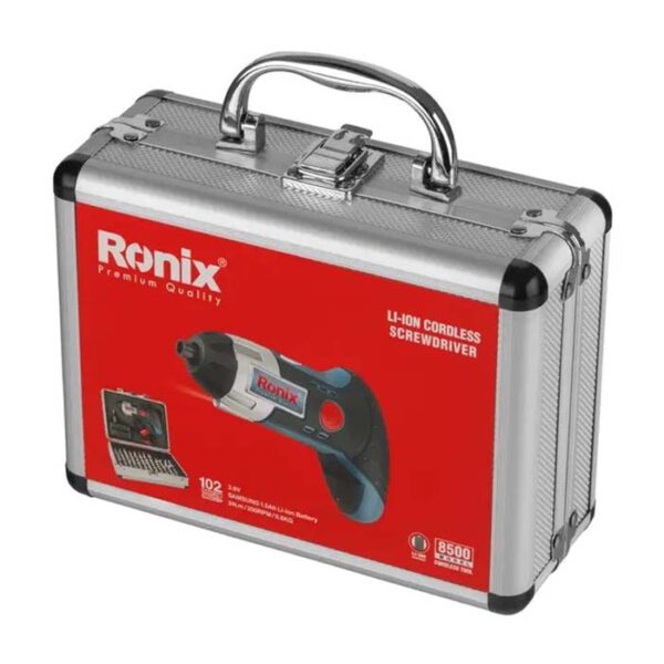 پیچ گوشتی شارژی 3.6 ولت رونیکس مدل 8500 - Image 11