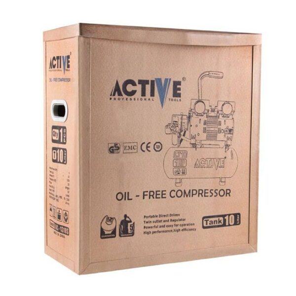 کمپرسور باد سایلنت 10 لیتری اکتیو مدل AC-1310SP - Image 4