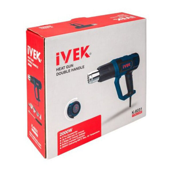 کیت سشوار صنعتی ایوک مدل K 6031 - Image 4