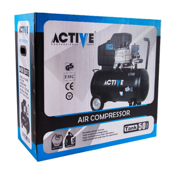 کمپرسور باد 50 لیتری اکتیو مدل AC-1050 - Image 13