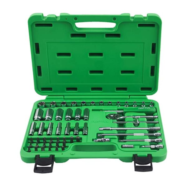 پیچ گوشتی برقی هیوندای+جعبه بکس 1/4 اینچ 6 پر تاپ تول+کیف ابزار زارا - Image 7