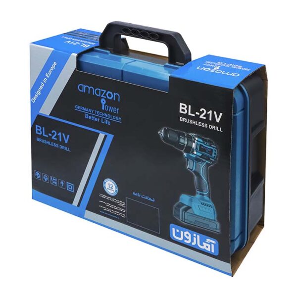 دریل شارژی 21 ولت آمازون مدل BL-21V - Image 8