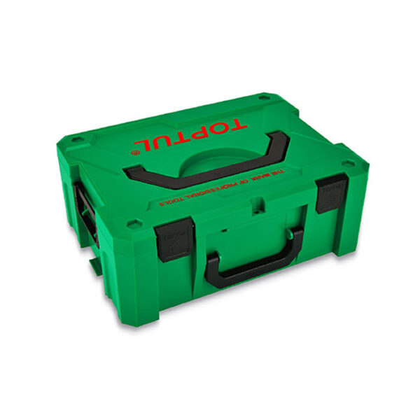 جعبه ابزار سامسونتی سبز 104 پارچه پلاستیکی تاپ تول مدل GCZ 104A - Image 3
