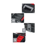 جعبه ابزار چرخدار سه طبقه کیوبریک مدل PROFI SET ONE - Image 2