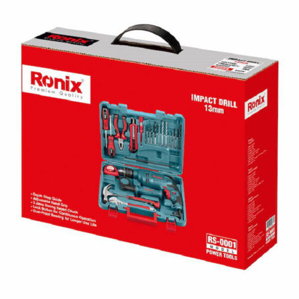 کیت دریل چکشی رونیکس مدل RS-0001 - Image 3