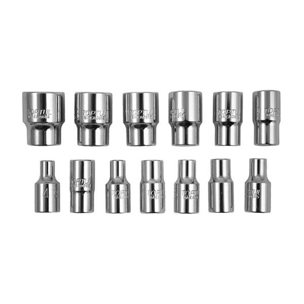 پیچ گوشتی برقی هیوندای+جعبه بکس 1/4 اینچ 6 پر تاپ تول+کیف ابزار زارا - Image 3