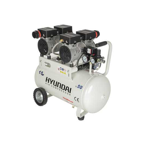 کمپرسور باد سایلنت 50 لیتری هیوندای مدل 1550‎-AC - Image 2