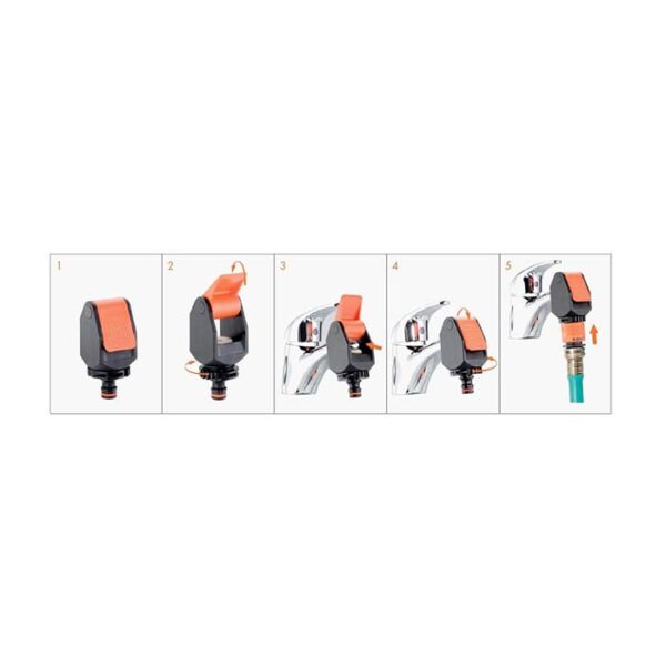 بست اتصال شلنگ کلابر مدل 8583 - Image 2