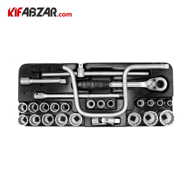 جعبه بکس 26 پارچه الورا – 1/2 اینچ 12 پر ELORA 770LMU - Image 2