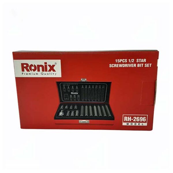 جعبه بیت ستاره ای کوتاه و بلند 15 پارچه رونیکس مدل RH 2696 - Image 4