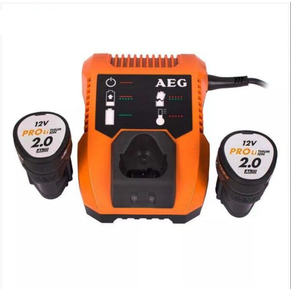 دریل پیچ گوشتی شارژی آاگ مدل BS12C2LI-202CRCC - Image 8
