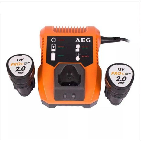 دریل پیچ گوشتی شارژی آاگ مدل BS12C2LI-202CRCC - Image 3