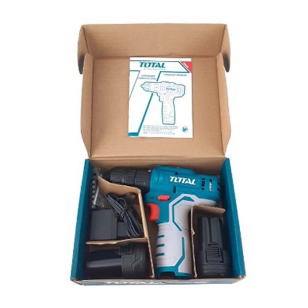دریل پیچ گوشتی شارژی 12 ولت توتال مدل TDLI12322 - Image 3