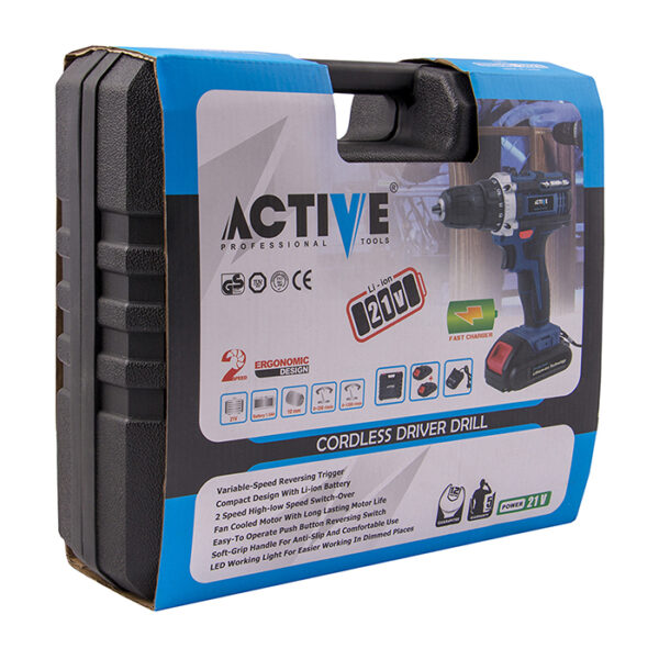 دریل شارژی اکتیو مدل AC-3421L - Image 13