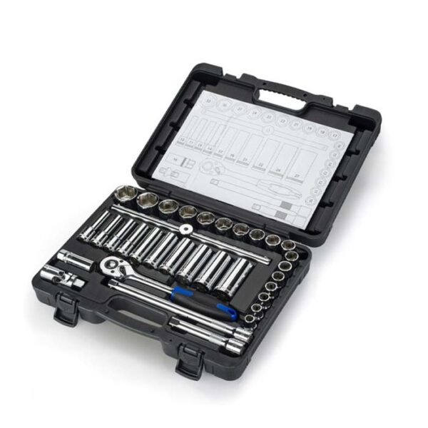 جعبه بکس 1/2 اینچ 33 پارچه هاردکس مدل S12 33PC - Image 3