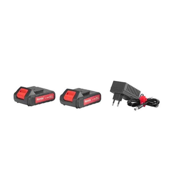 مجموعه پیچ گوشتی شارژی 18 ولت 53 عددی رونیکس مدل RS-8019 - Image 5