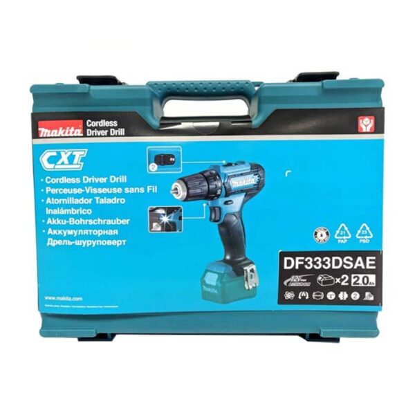 دریل پیچ گوشتی شارژی  ماکیتا مدلDF333DWYE - Image 4