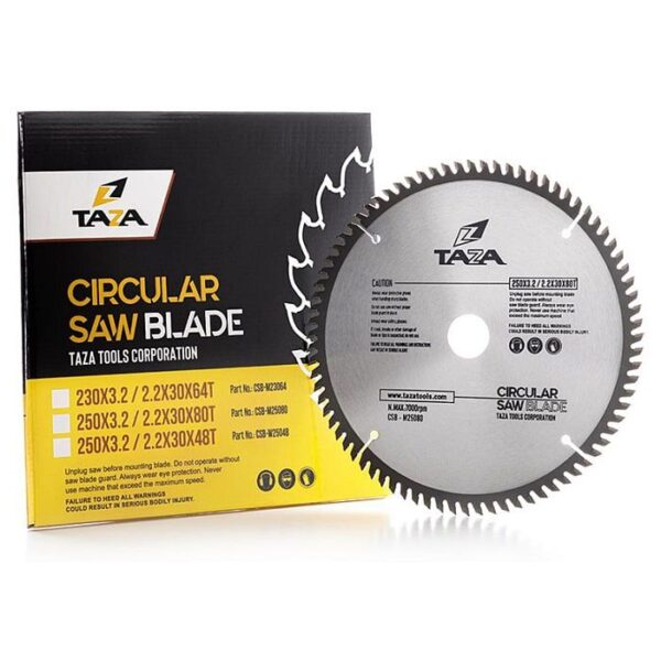 تیغ اره الماسه ام دی اف 25 سانت تازا مدل CSB-M25080 - Image 3