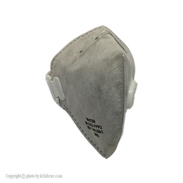 ماسک تنفسی N95 متین سوپاپ دار 5 لایه مدل IR8222 - Image 3