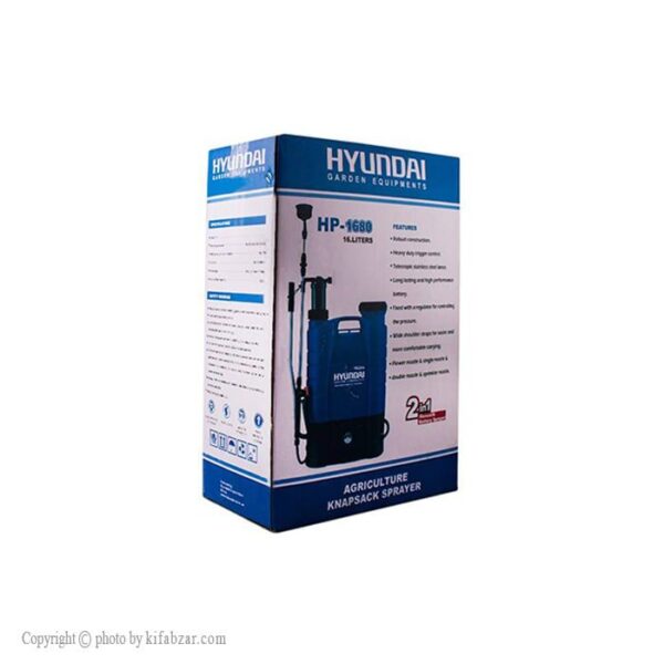 سمپاش شارژی هیوندای مدل HP1680 حجم 16 لیتر - Image 25