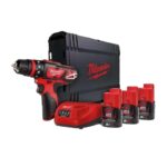 دریل پیچ گوشتی شارژی میلواکی مدل M12BDDX 203X - Image 2