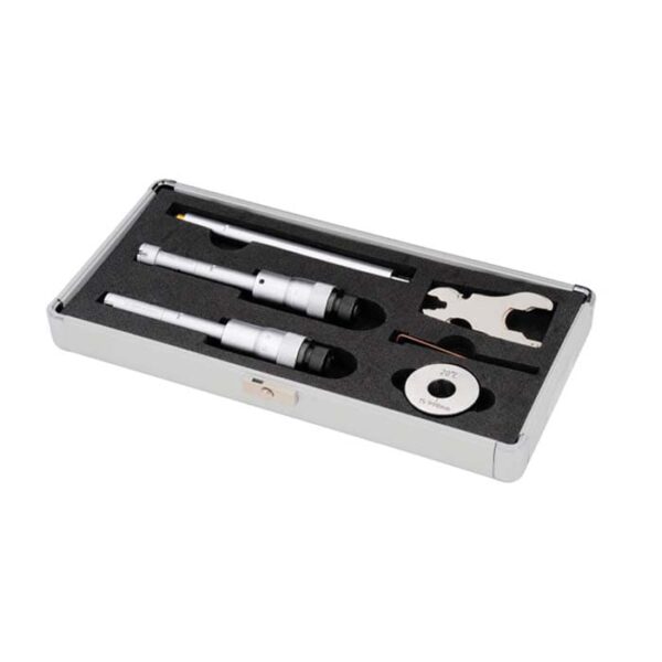 ست میکرومتر سه فک داخل سنج 20-12 میلیمتر آسیمتو مدل 8 64 209 - Image 4