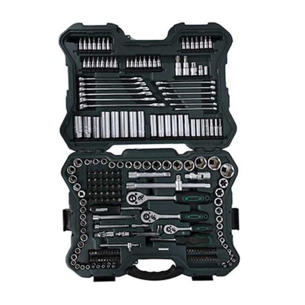 مجموعه 215 عددی آچار بکس و سری پیچ گوشتی ماموت مدل 215pcs - Image 2