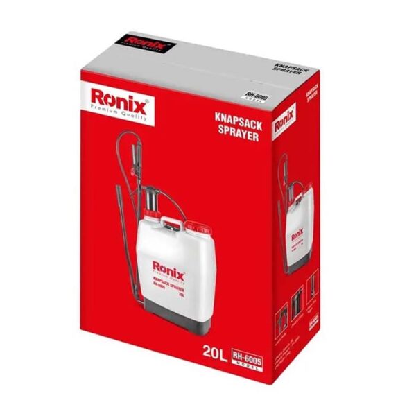 سمپاش کوله ای 20 لیتری رونیکس مدل RH 6005 - Image 7