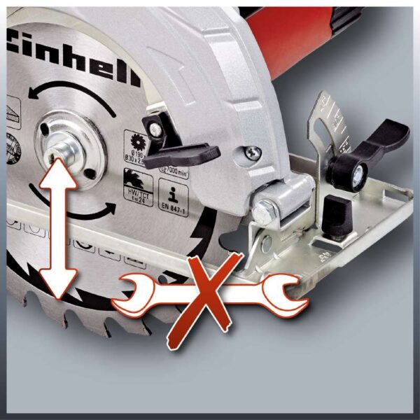 اره گرد بر ۱۹۰ میلیمتر ۱۴۰۰آینهل TC-CS 1400 - Image 3