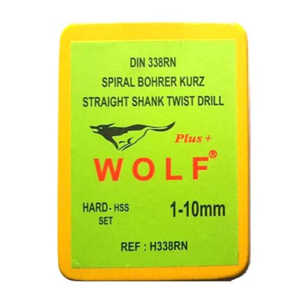 ست مته ته گرد کبالت 5٪ 1-10 میلیمتر ولف مدل HSS DIN338 RN - Image 3