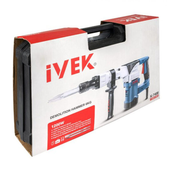 چکش تخریب 6 کیلویی ایوک مدل K 7406 - Image 9