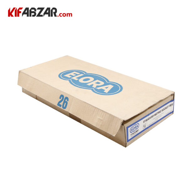 جعبه بکس 26 پارچه الورا – 1/2 اینچ 12 پر ELORA 770LMU - Image 3