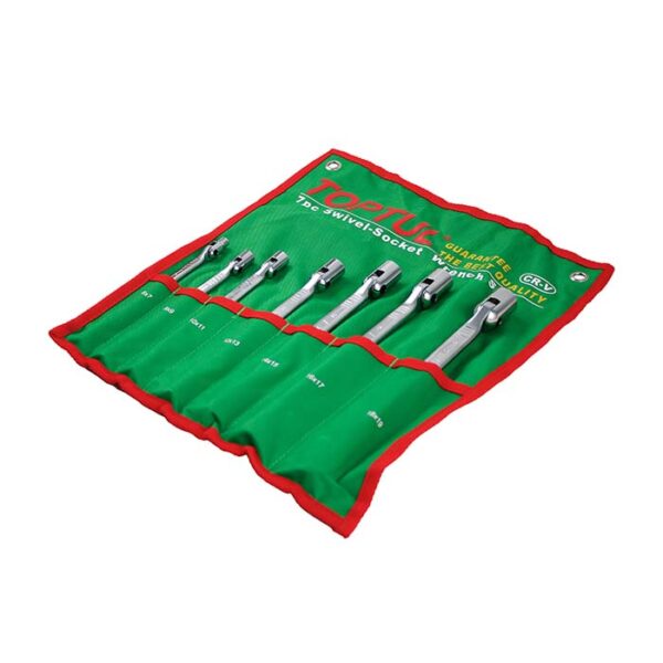 ست آچار بکس سر تاشو 12 پر 7 عددی تاپ تول مدل GAAA0704 - Image 2