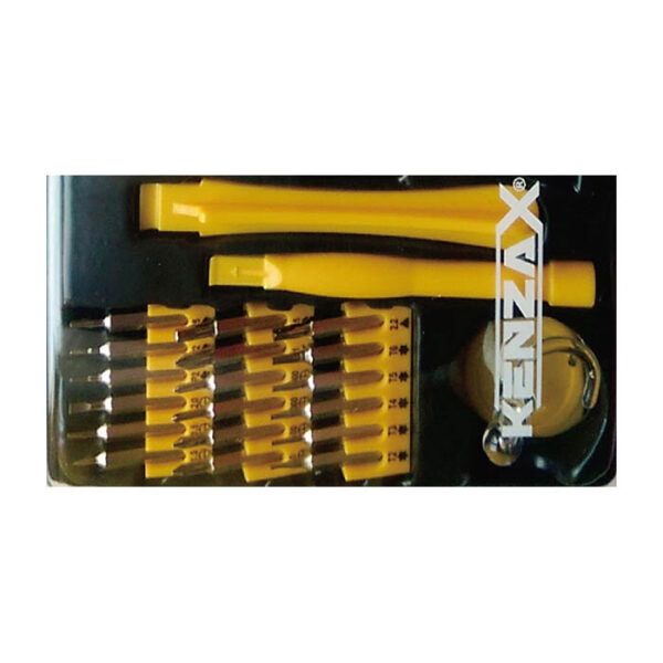 مجموعه 23 عددی پیچ گوشتی تعمیرات کنزاکس مدل KMR-123 - Image 3