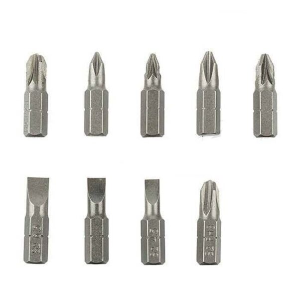 مجموعه نوک پیچگوشتی 10 عددی نمکدانی آاگ مدل MAXI BIT - Image 2
