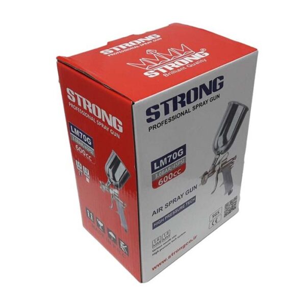 پیستوله رنگ بادی طرح آسترو استرانگ مدل LM70G - Image 3