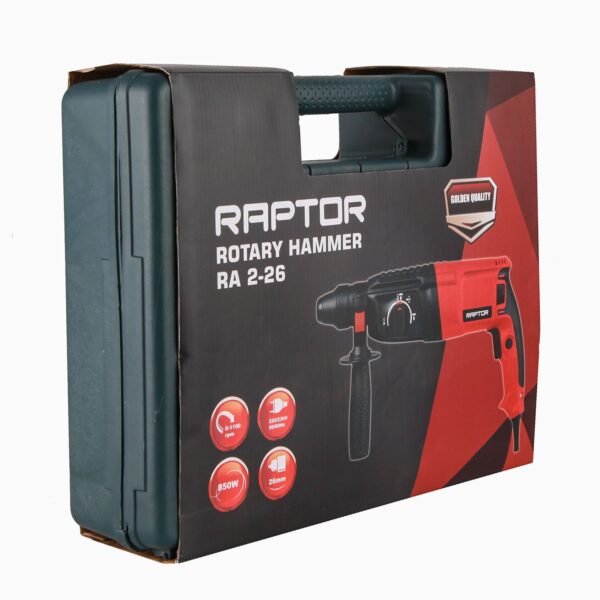 دریل بتن کن رپتور 3 کیلویی مدل RA 2-26 - Image 3