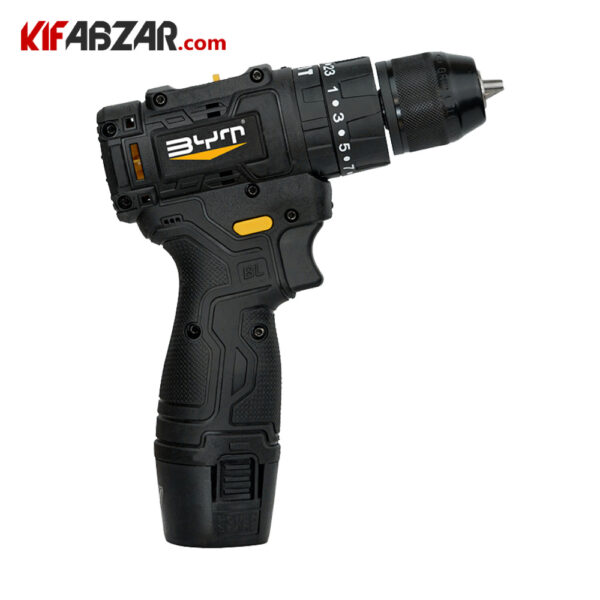 دریل پیچ گوشتی شارژی براشلس بی وای تی مدل 1212-8 BYT