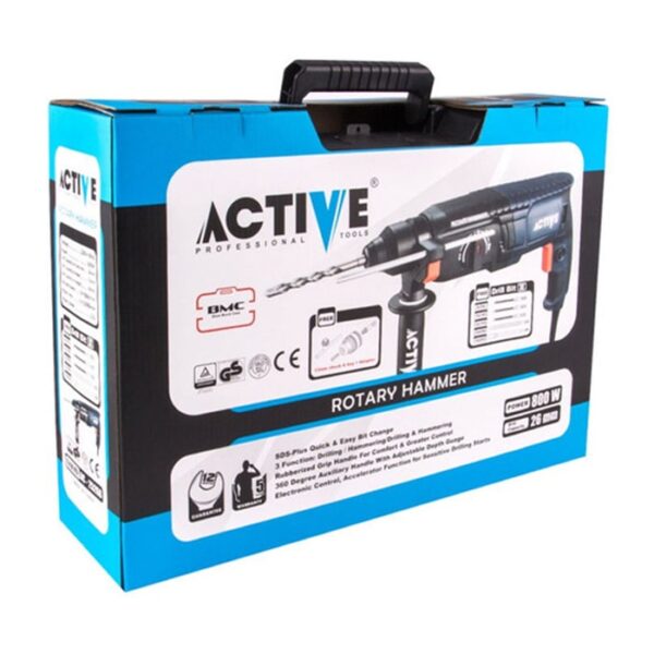 دریل بتن کن 4 کیلو اکتیو مدل AC 2526B - Image 9