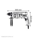 دریل بتن کن 2.3 کیلو‌ بوش مدل GBH 2000 - Image 3