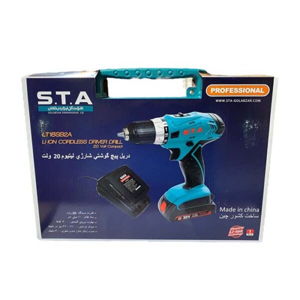 پیچ گوشتی شارژی 20 ولت اس تی ای مدل LT18SB2A - Image 9