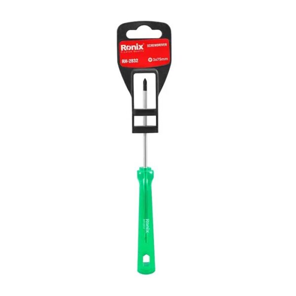 پیچ گوشتی تکی ساده چهارسو کریستالی رونیکس مدل RH 2800 - Image 4