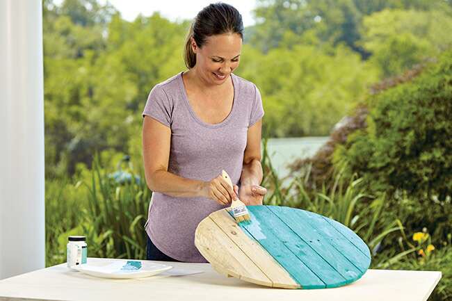 چگونه یک ساعت روستایی چوبی بسازیم؟ 6